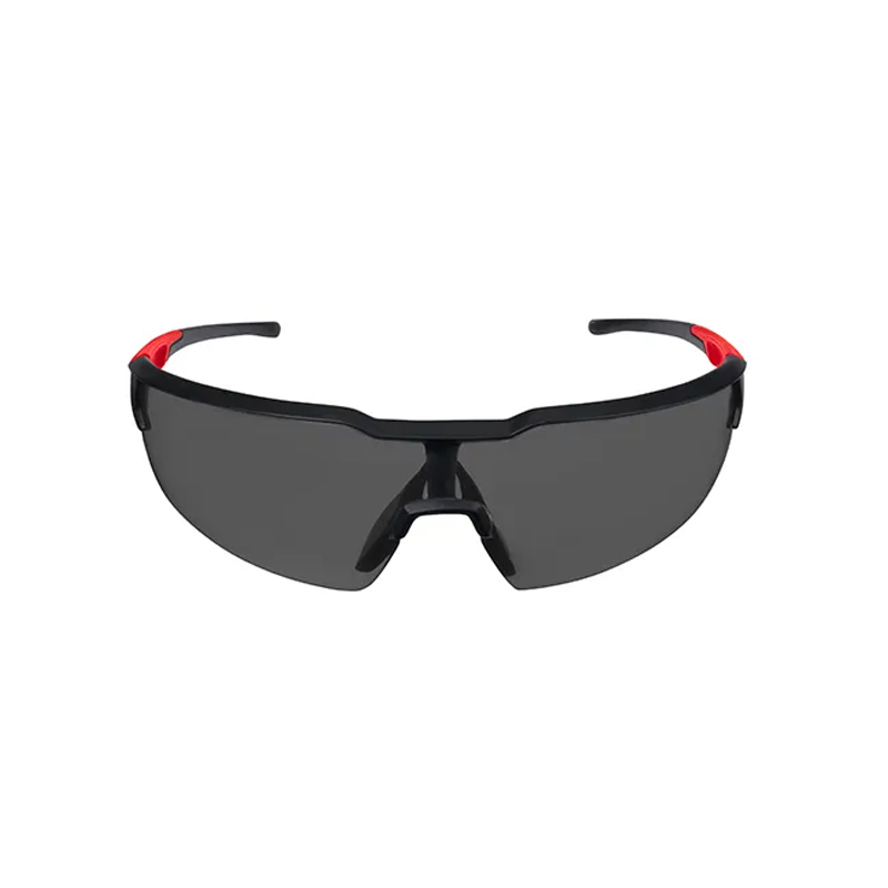 Milwaukee 48-73-2005a óculos de segurança lentes pretas anti nevoeiro resistente a riscos ajustável nariz almofada óculos ferramentas acessório