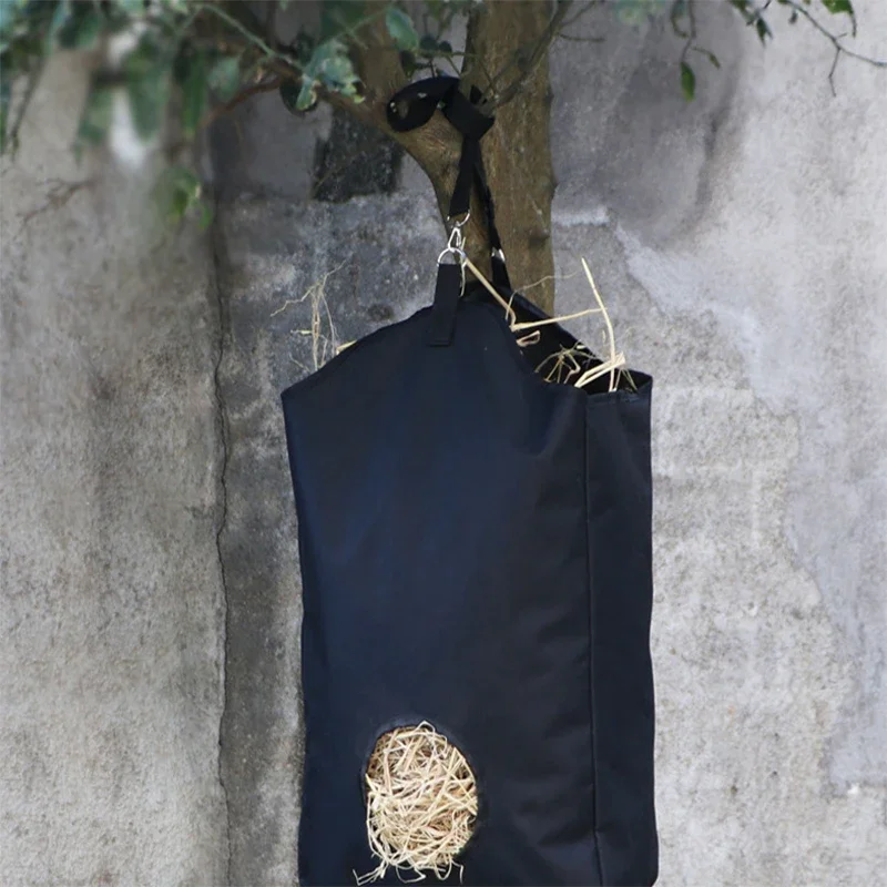 Sac de Rangement de Foin de Grande Capacité pour l'Extérieur, Alimentation Lente, Stable, Portable, Outil de Soins pour Cheval