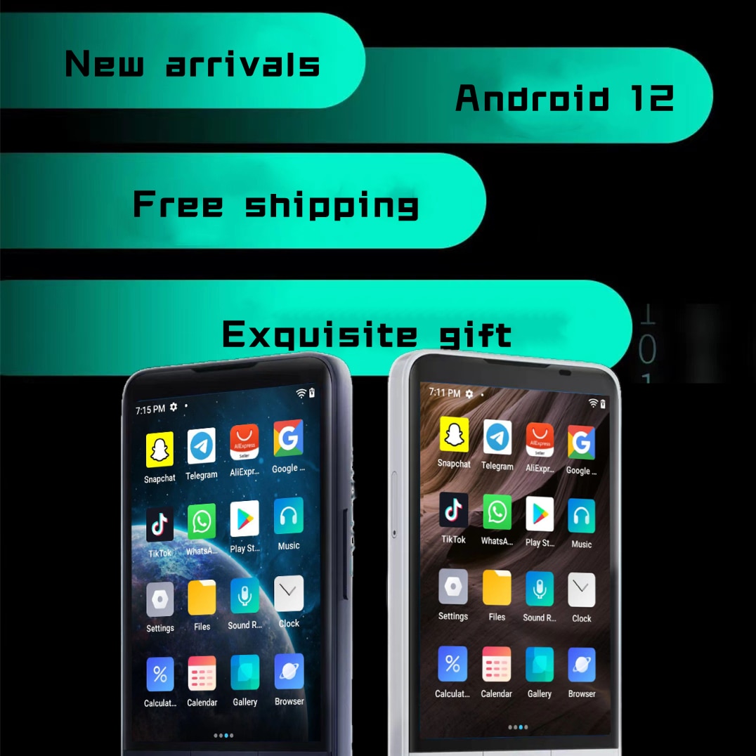 Tần Mới F22 Pro Cảm Ứng Thông Minh ScreenPhone Wifi 5G + 3.5 Inch 4GB 64GB Thêm Google Store android QinGlobal Phiên Bản Điện Thoại Di Động