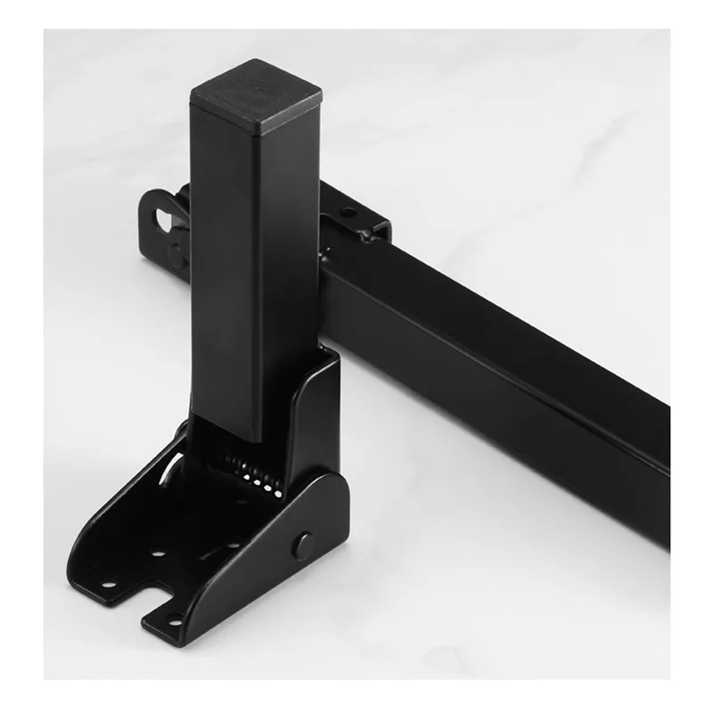4Pcs/set Foldable Table Feet Metal Legs Folding Support Feet Computer Table Folding Legs Bed Support Legs Camping Table Rack