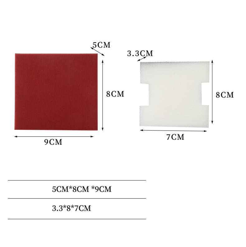 12PCS บรรจุภัณฑ์และจอแสดงผลนาฬิกากล่องของขวัญสีดํากล่องกระดาษตกแต่งสร้อยข้อมือกล่องกระดาษเครื่องประดับอุปกรณ์เสริม