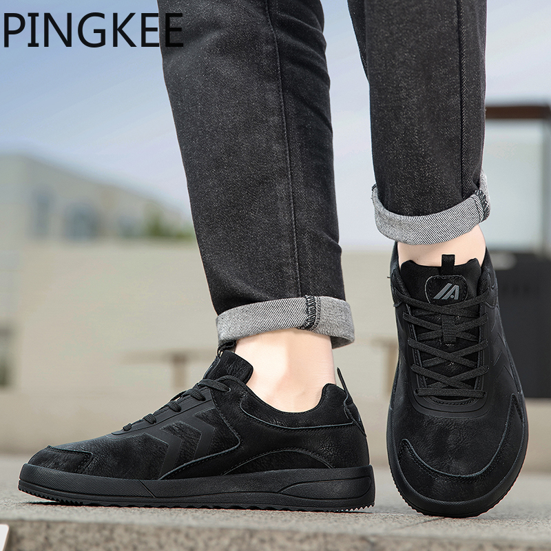 PINGKEE VENOCON Minimalista Largo ToeBox Pés Descalços Atlético Inverno Sapatos Casuais Homens Mulheres Tênis Calçados Botas Para Homem