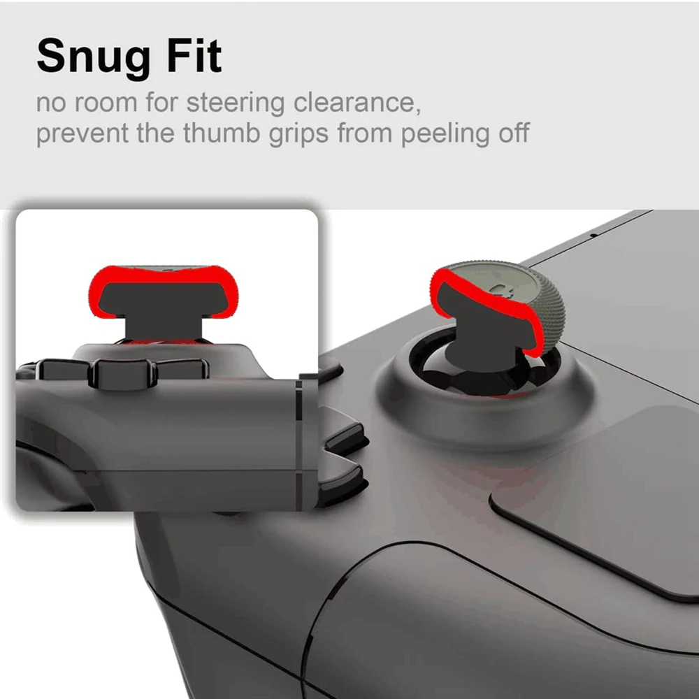 6Pcs Thumb Grip for Steam Deck OLED ROG Ally X  Analog Stick Cap for Steam Deck Non-Slip Thumbstick Cover Cap Accessories
