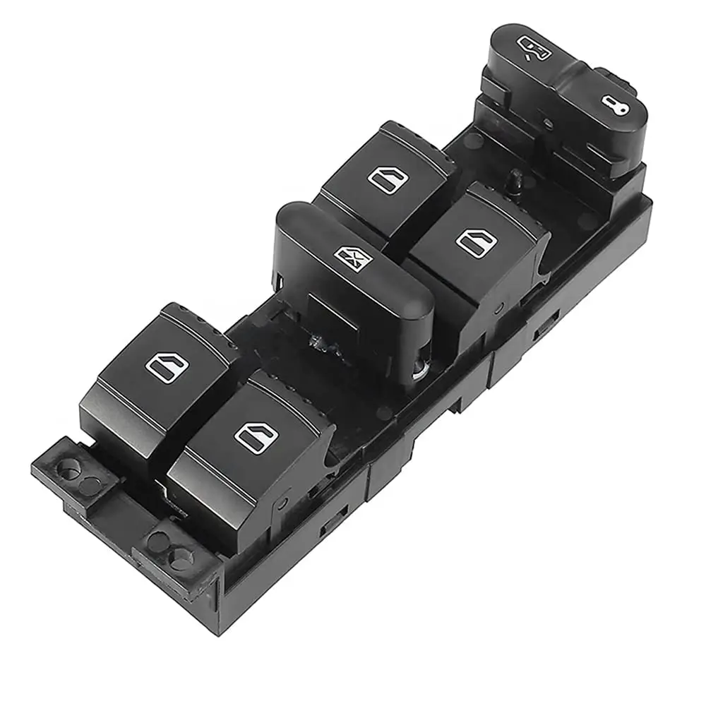 Botón elevador de interruptor de ventana para Jetta Golf Bora Passat B5 Seat Leon Toledo 1999 2000 2001 2002 2003 2004 2005 2006 1J4 959 857D