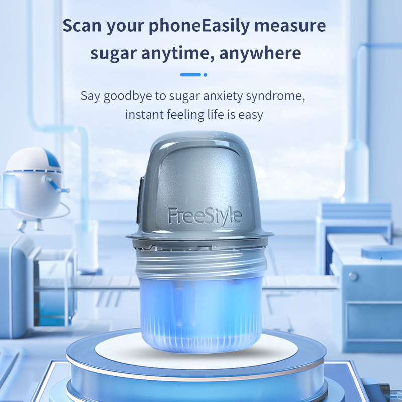 (EXP:2026-01-31) Sensor Libre de estilo libre medidor de glucosa en sangre Sensor escáner Sensor de Diabetes de prueba de azúcar sin dedos