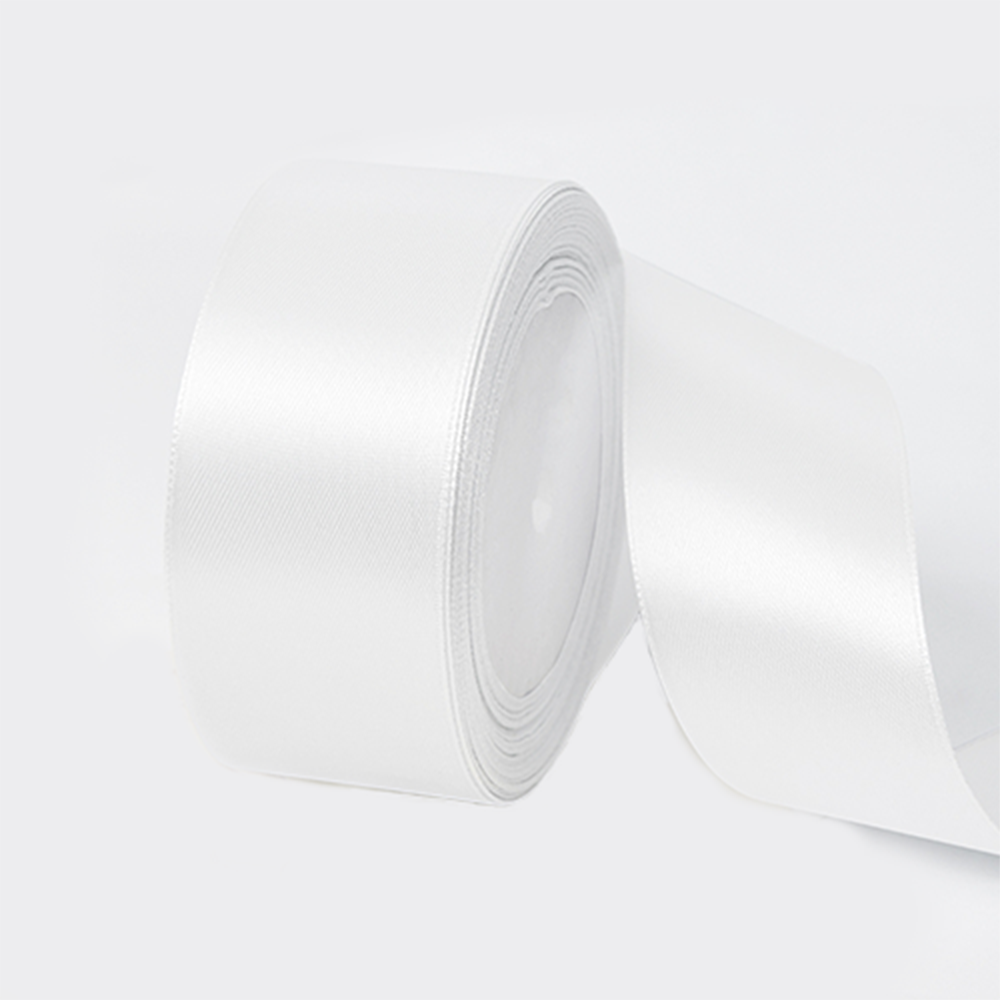 25mm Satin Ribbons DIY Artificial Silk Crafts Supplies Sewing Accessories Scrapbooking Material Gift Box Belt