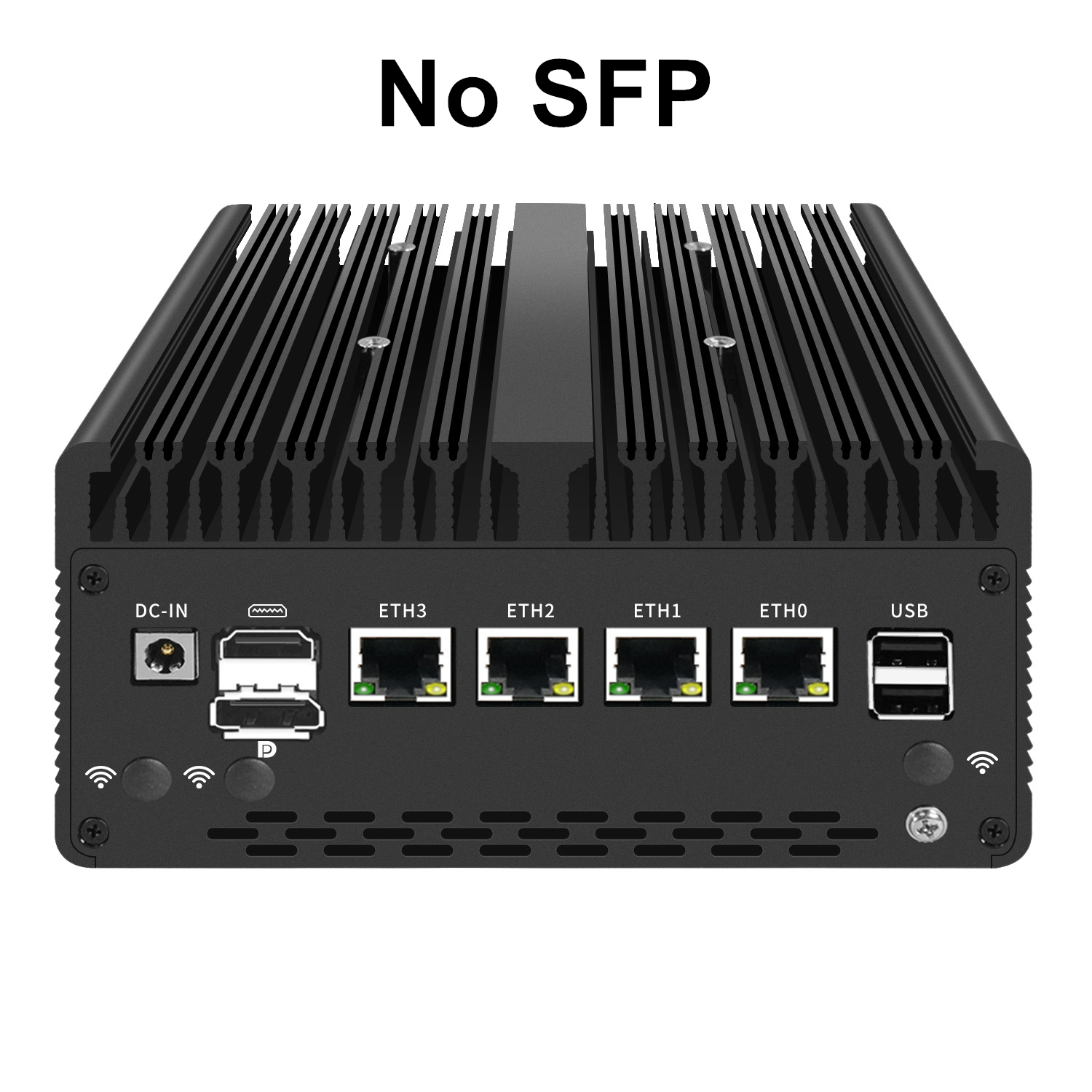 Neues Solid Firewall Appliance 12. Generation Intel Pentium Gold 8505 10G/1G SFP 4*2,5G RJ45 LAN 2*DDR5 NVMe Mini PC Proxmox ESXi Server