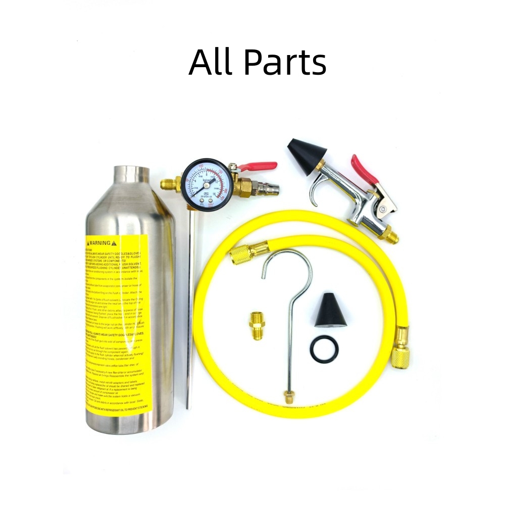 Automotive airconditioning leidingen condensor bus reinigingsfles Kits A/C systeem spoelset