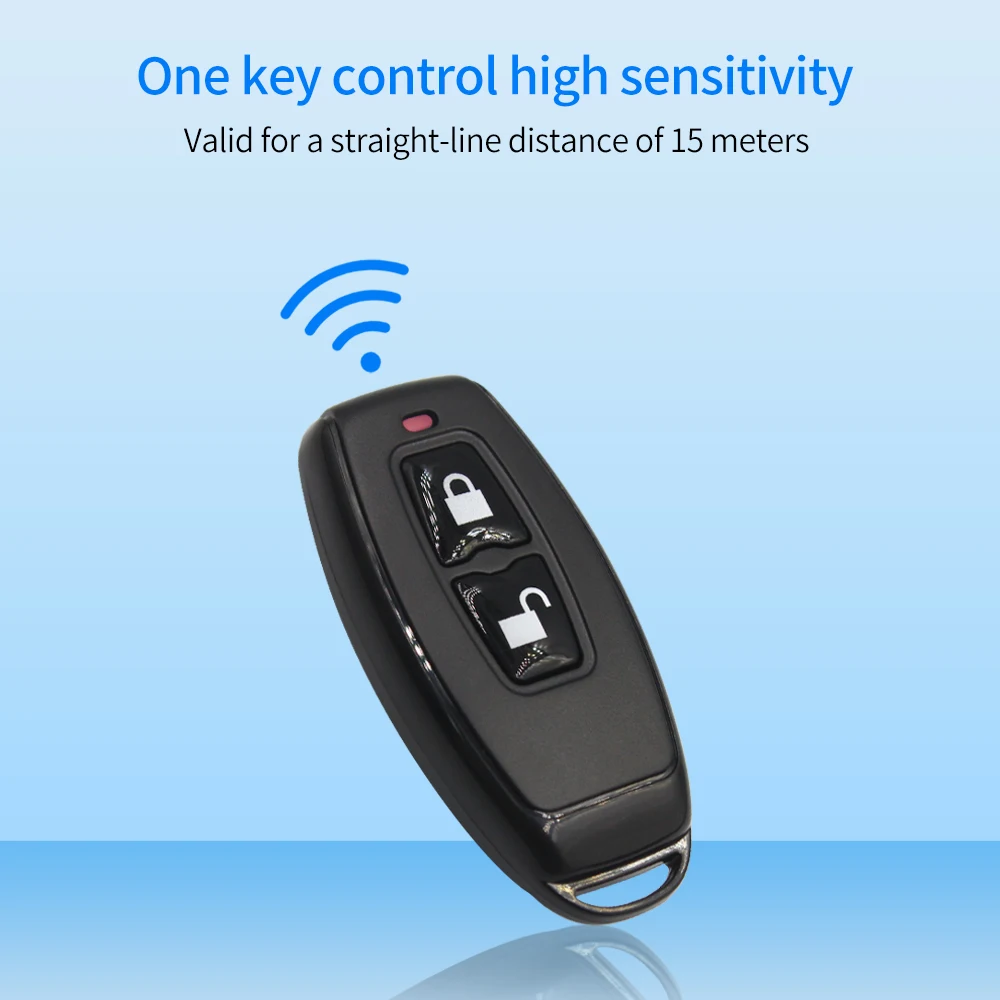 TTlock Remote Control Key Fob R1 2.4GHz Wireless for Smart Lock Door Access Universal to TTLock TTHotel App Remote Controller