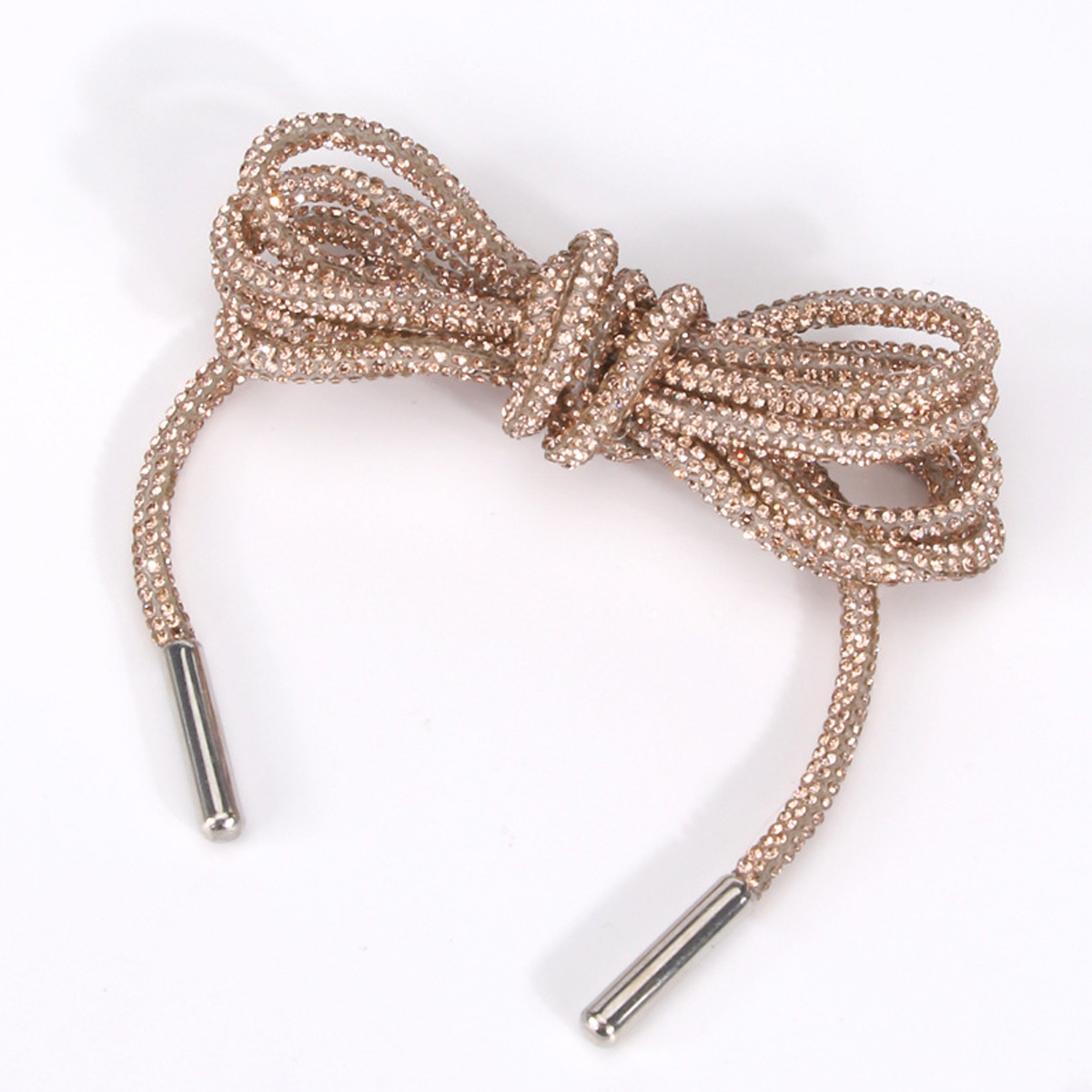1 pçs cadarços de glitter, cadarços de substituição de strass de cristal, tiras de corda de decoração de diamante para cintos decorativos diy com capuz