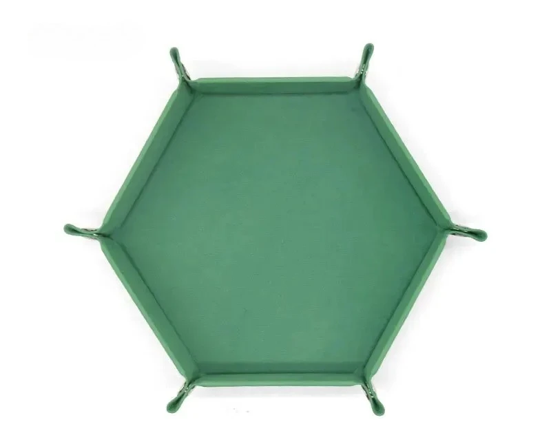Hexagonal Dice Tray Miscellaneous Storage Box Board Game Dice Tray Accessories
