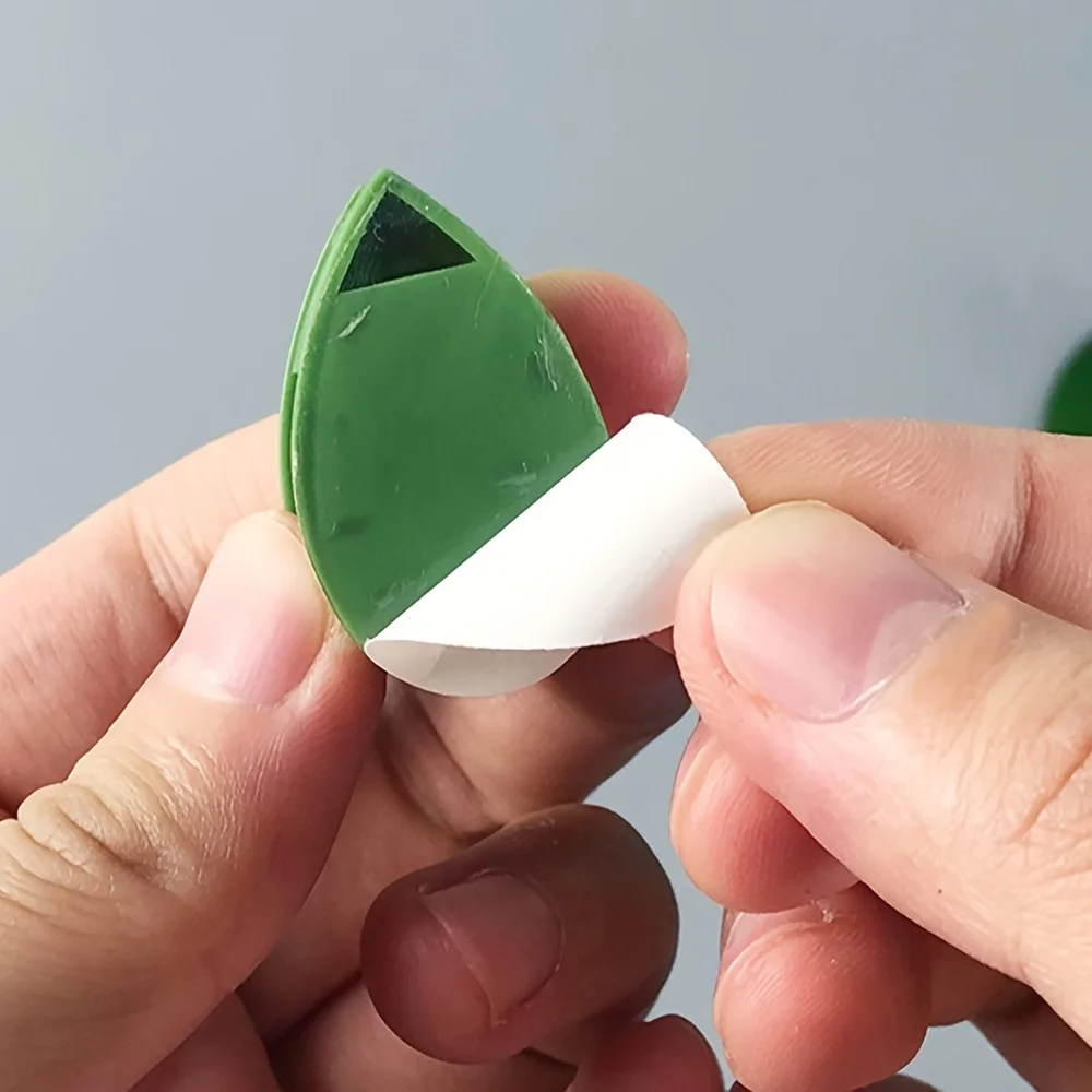 Set da 10 pezzi Strumenti per arrampicata su parete di edera verde Ganci autoadesivi per piante da interno Fissatori per riporre oggetti da parete Pratico arredamento verde