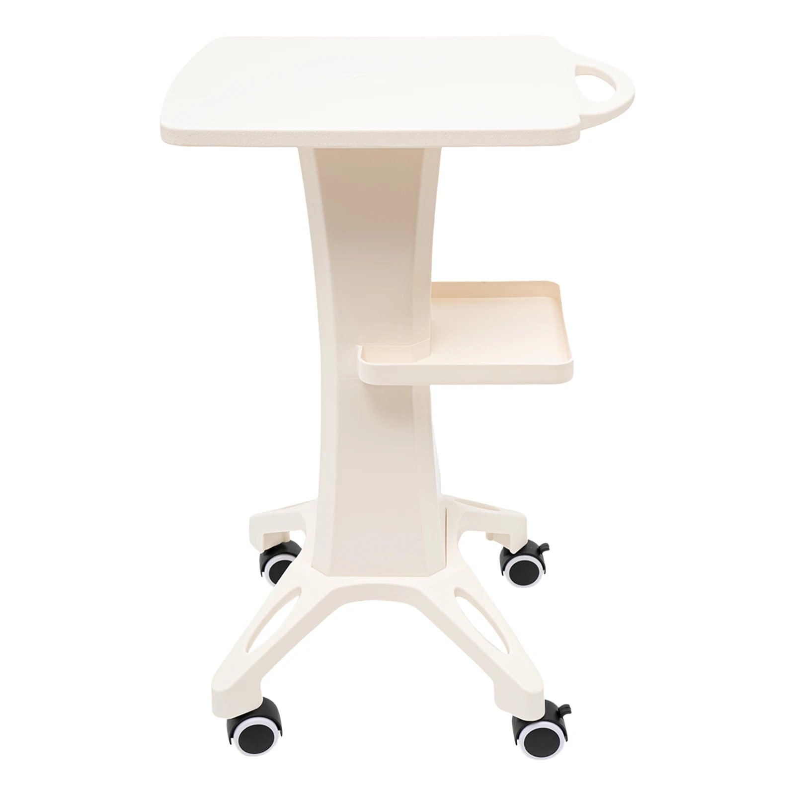 2-stufiger ABS Multi Beauty Salon Stand Rollwagen SPA Beauty Machine Halter Trolley Ständer für Friseur Tattoo Ausrüstung