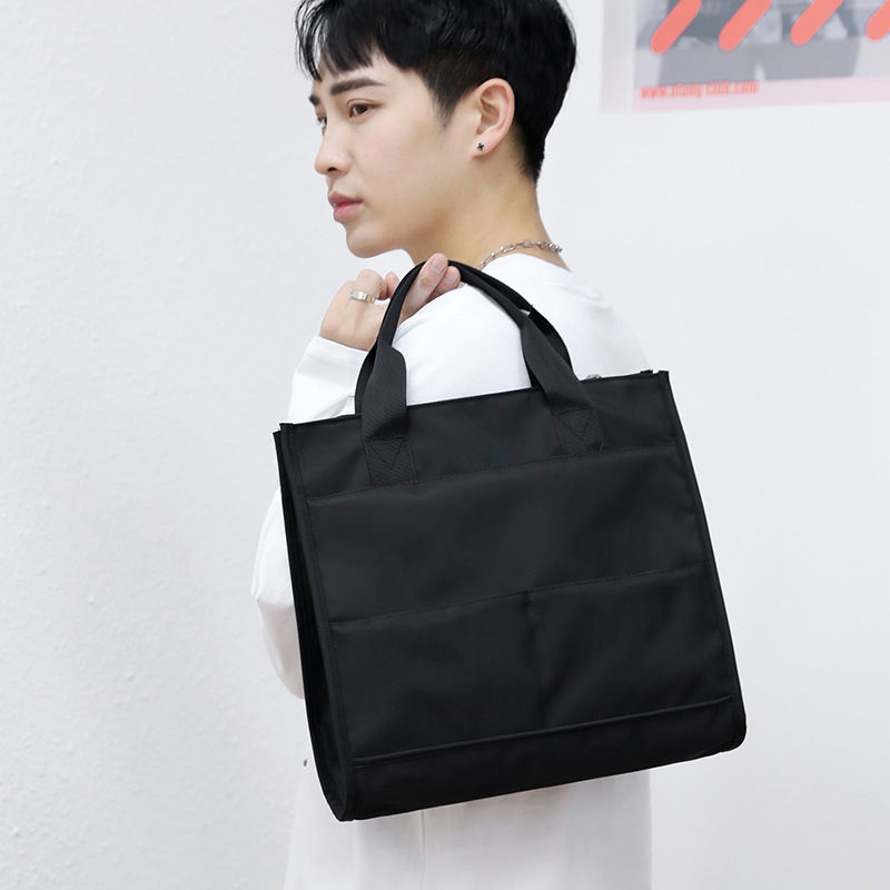 Herren tasche New Business Casual Herren Handheld Aktentasche Geschäfts reise Computer tasche