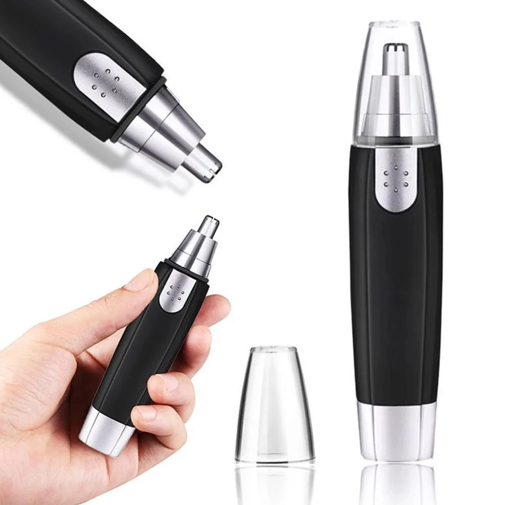 1pc elettrico naso tagliacapelli uomo rasoio rasoio donna naso tagliacapelli facile pulizia Trimmer strumento di rasatura dei capelli