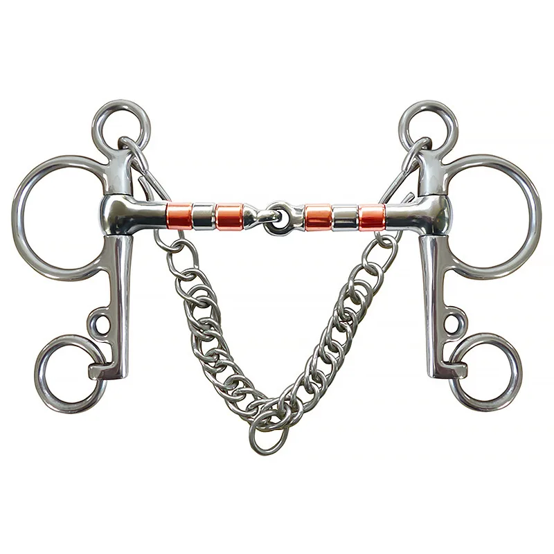 Reitsport Pferd Mund Bit Snaffle Gag Biss Pferd Training Reitgeschirr Zubehör