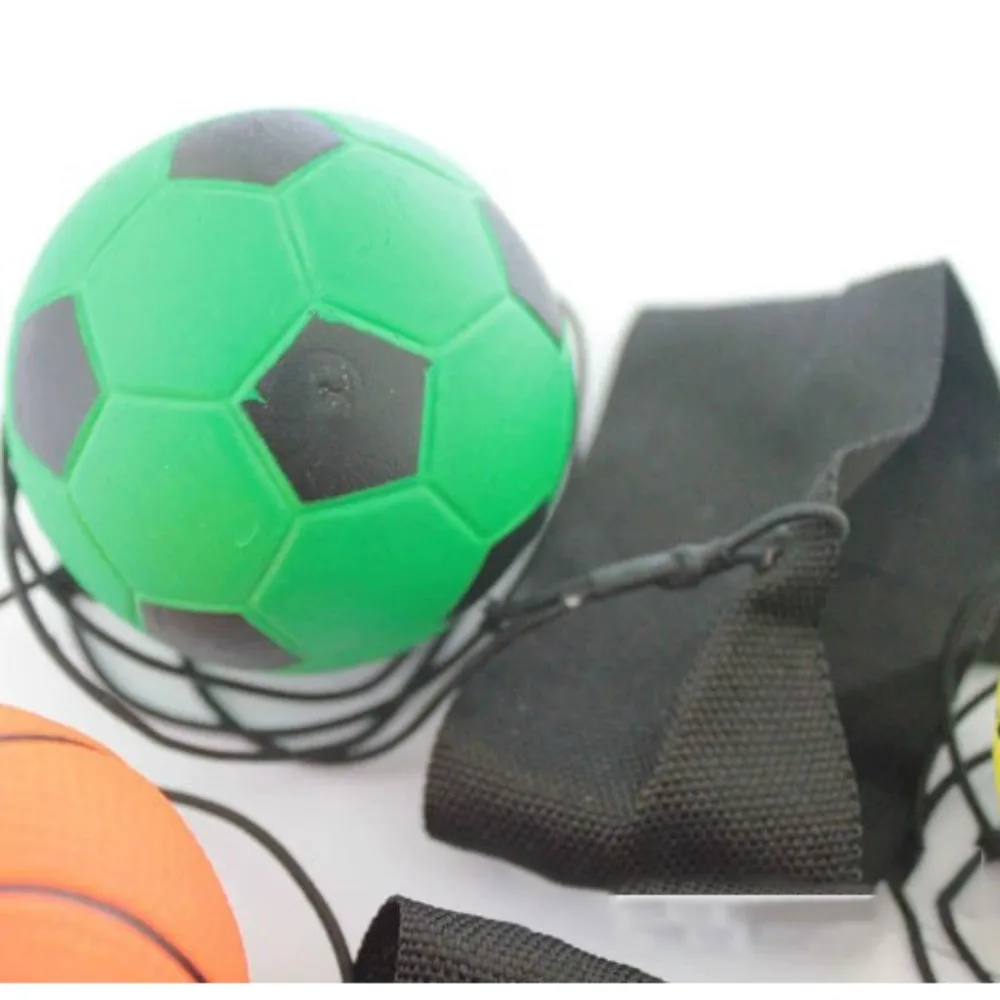 New Elastic Return Sponge Ball Nylon String Game Exercises Rubber Hand Ball Kids Toys Finger Band Ball Outdoor