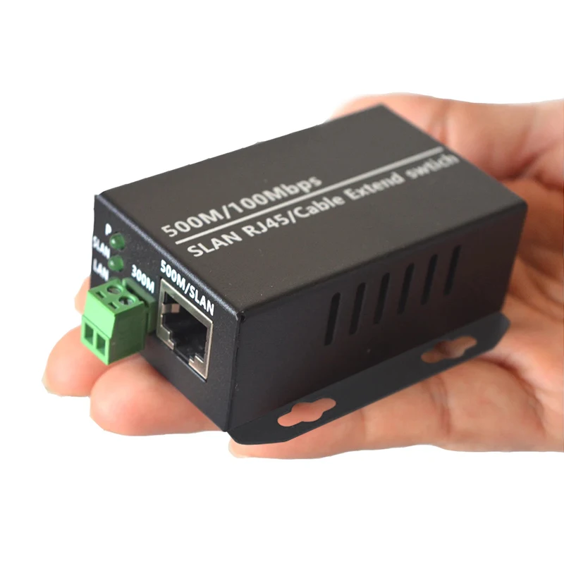 Ethernet über Twisted Pair Konverter – Ethernet Extender über Twisted Line Telefonkabelleitung, RJ45 LAN Network Booster