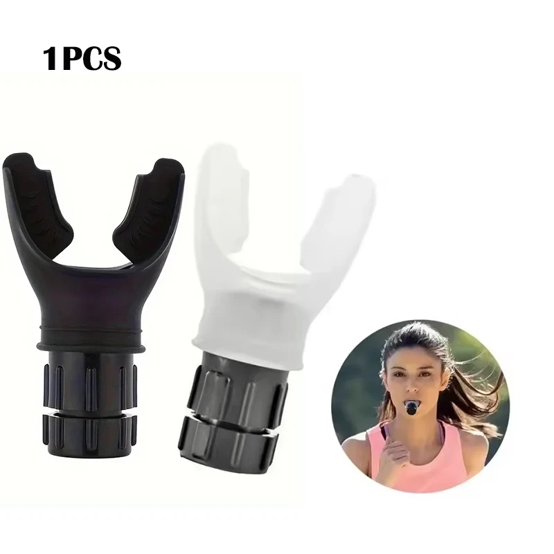 Allenatore respiratorio in silicone Ventilatore polmonare Attrezzatura per il fitness Strumenti per l'allenamento respiratorio ad alta quota per l'esercizio