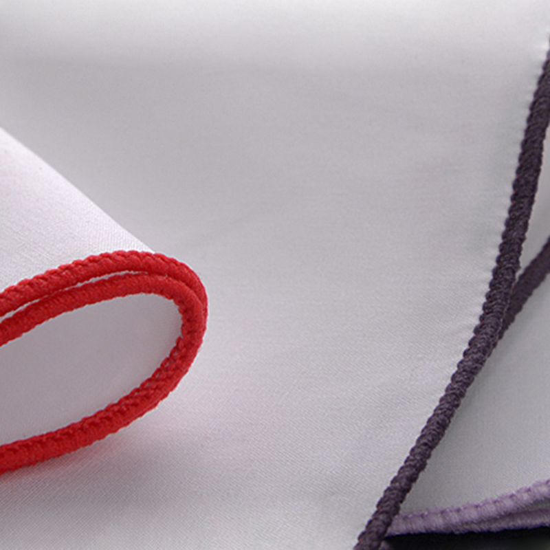 ผ้าเช็ดหน้าสีขาวสำหรับผู้ชายผ้าเช็ดหน้าสีขาว24ซม. กระเป๋าสี่เหลี่ยมหรูหราสำหรับงานแต่งงานธุรกิจงานปาร์ตี้