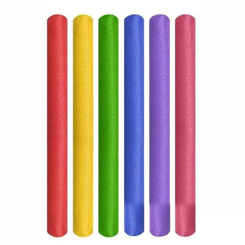 Flotador de fideos de espuma Multicolor para piscina, palo de flotabilidad para ayuda de natación, Ayuda de entrenamiento para principiantes, nuevo