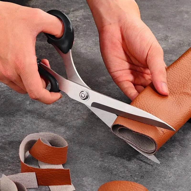 Stainless Steel Tailor's Scissors For Fabric Professional Sewing Tool Garment Scissors Durable