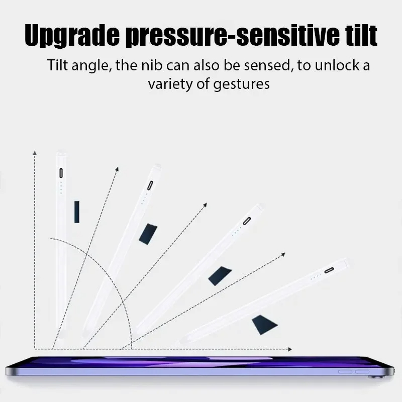 Voor Apple Potlood Palm Afwijzing Power Display iPad Potlood Pen Voor iPad 2022 2021 2020 2019 2018 Pro Air Mini Specifieke Stylus
