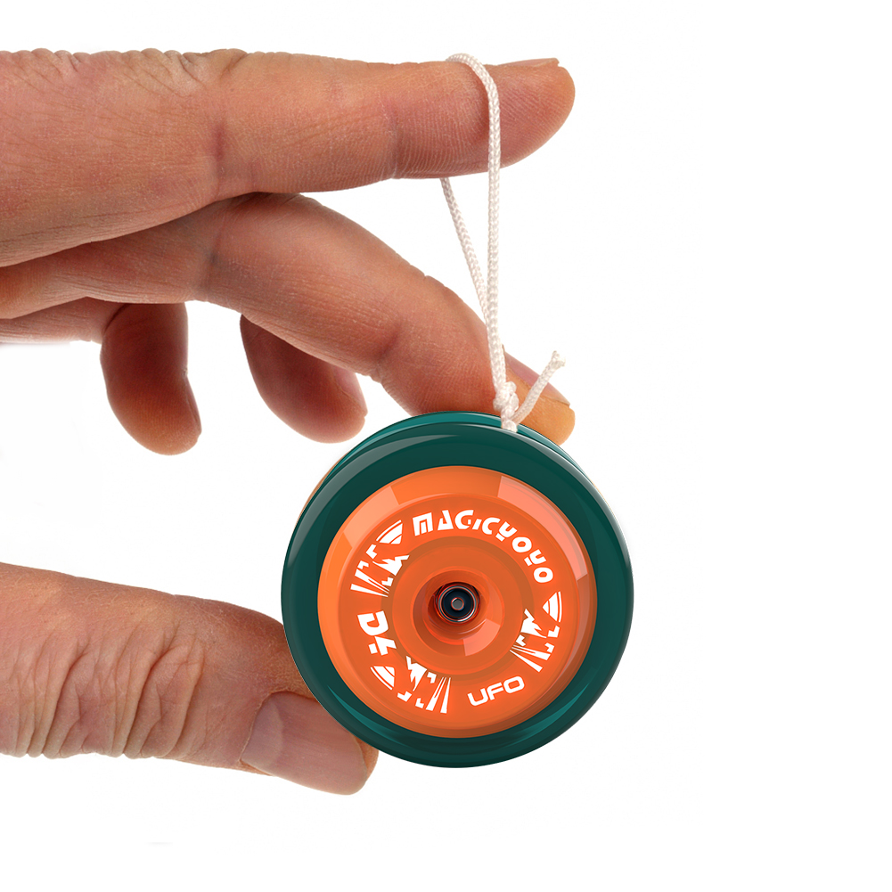 ロープベアリング付き自動リターン4 uofo,部品,プラスチックyoyoボール,プロのループyo,初心者向け