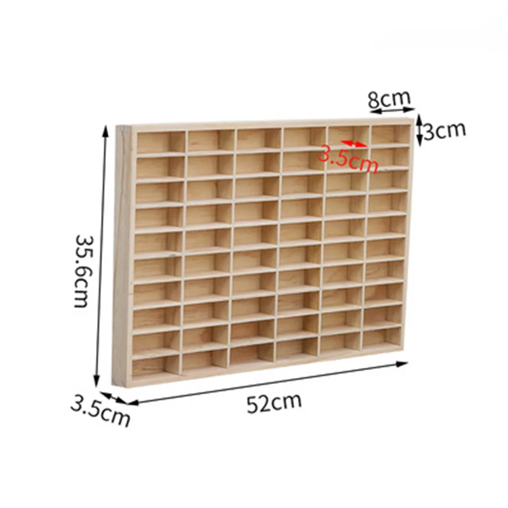 60 Grids FOR Hot Wheels Diecast Car Matchbox 1/64 Display Toy Dolls Storage