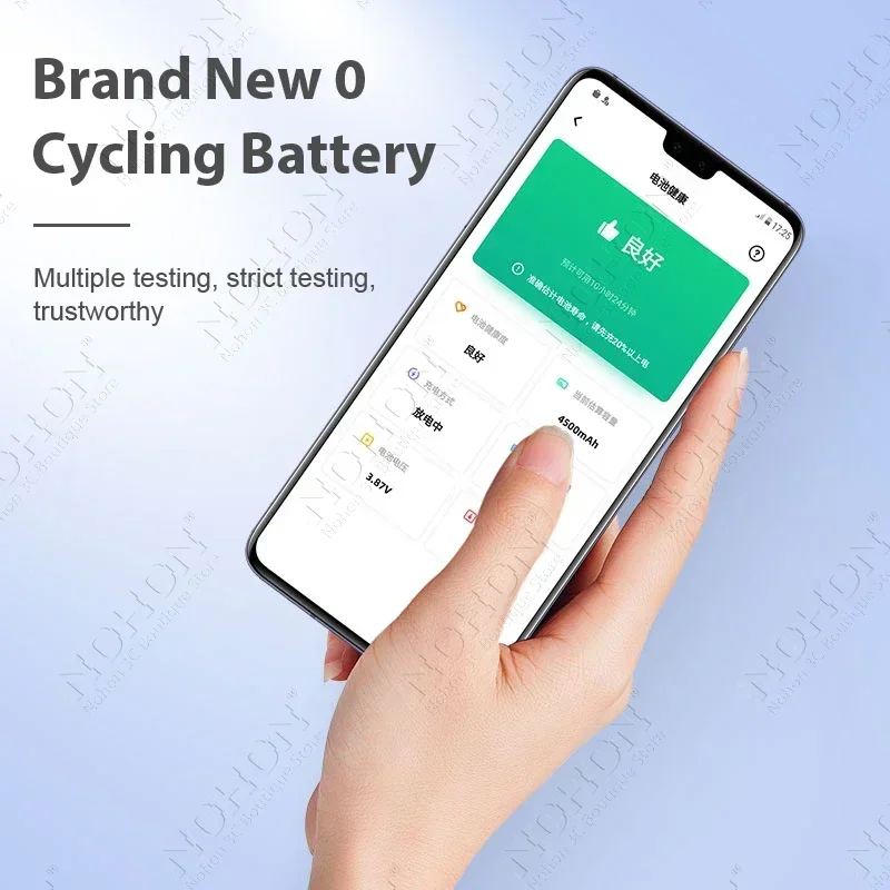 NOHON Battery for Samsung Note 10 Plus Note10+ 20 9 8 Galaxy S21 Ulta S20 FE S10 Lite S10E S9 S8 S21+ S20+ S10+ S9+ S8+ Bateria