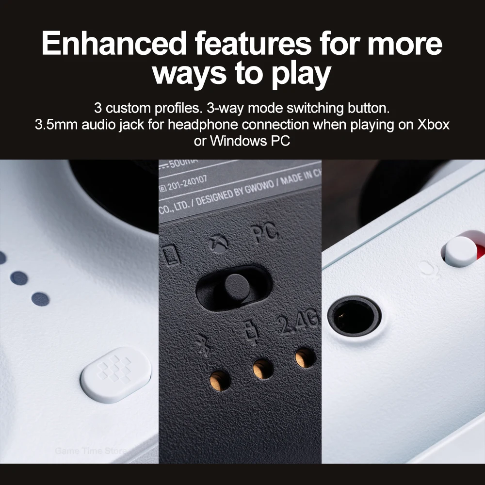 8BitDo Ultimate 3-mode Gaming Controller for Xbox, Hall Effect Joysticks, Compatible Windows, and Android