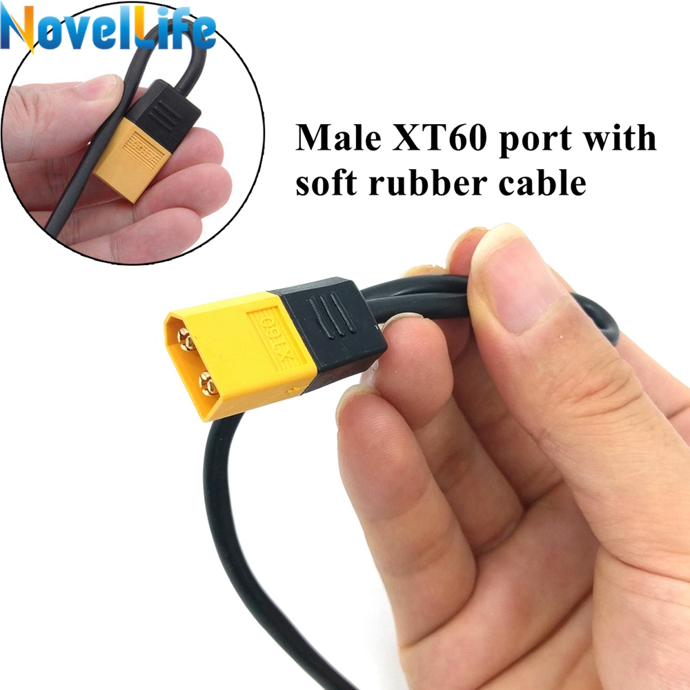 XT60-Stecker, Rundstecker auf Stecker, DC 5,5 mm x 2,5 mm, DC5525-Netzteil-Kabel für elektrische Lötkolben TS100 TS101-Kiefer