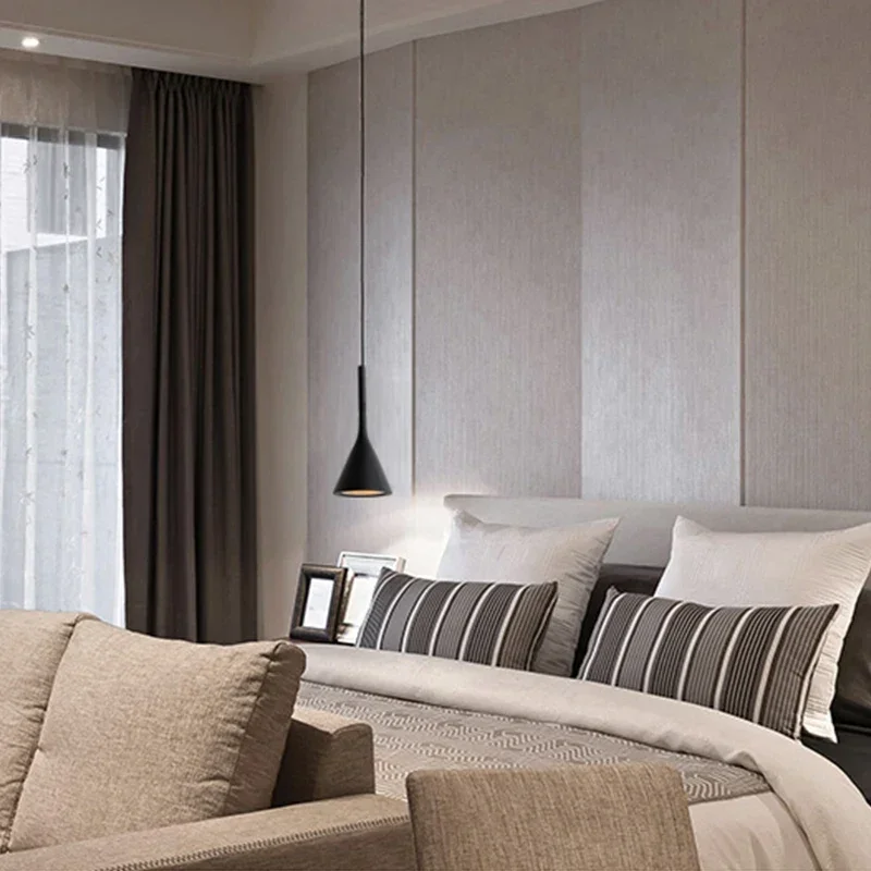 Luces colgantes Led modernas, luz blanca E27 para accesorios de cocina, mesa de dormitorio, comedor, lámpara colgante, pantalla, lámpara para el hogar