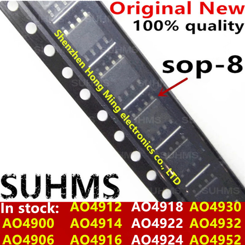 (10 Stück) 100% neu AO4900 AO4906 AO4912 AO4914 AO4916 AO4918 AO4922 AO4924 AO4930 AO4932 AO4952 sop8