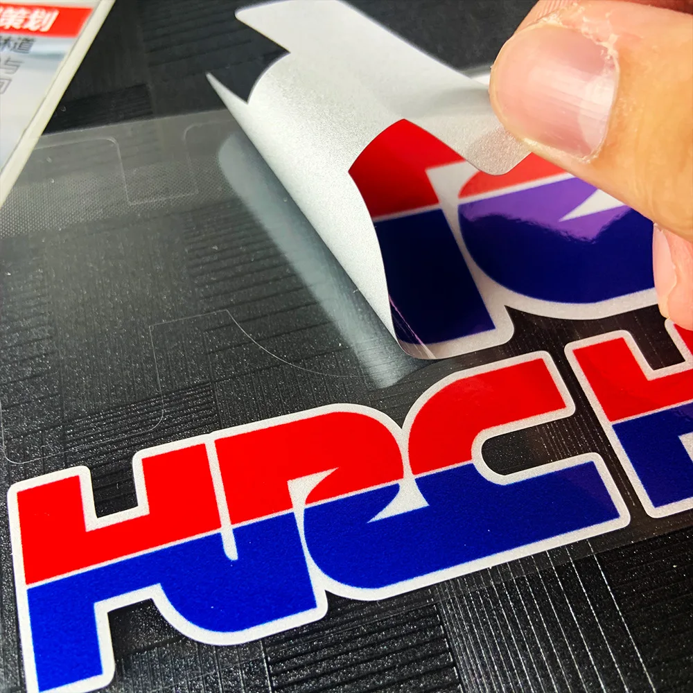 Juego de pegatinas reflectantes de edición limitada para coche, calcomanías para motocicleta, pegatinas para tanque para casco Honda HRC CBR, pegatinas de cubierta de Gas
