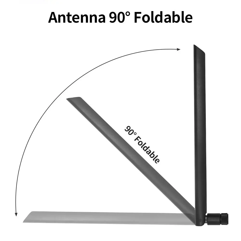 2 pz Dual Band WIFI Antenna 10dBi 2.4G 5G 5.8G SMA Maschio Amplificatore WLAN Router Singal Booster