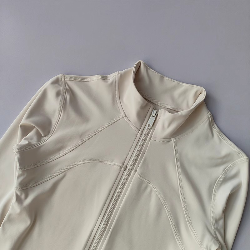 Chaquetas deportivas para mujer, chaqueta deportiva de manga larga de secado rápido, abrigo de entrenamiento para correr, Top deportivo, chaqueta de gimnasio, sudadera de entrenamiento