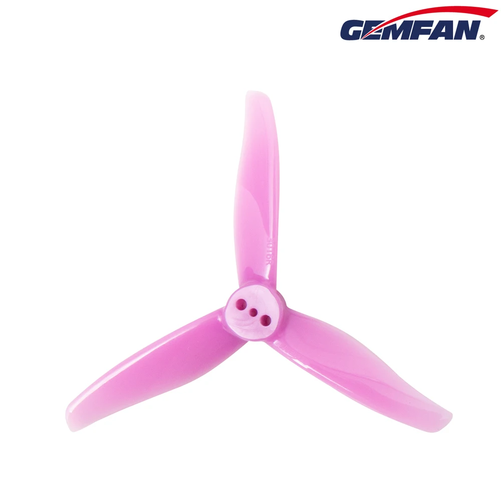 2Pairs/4pcs Gemfan 3016 Propeller 1.5m 2mm hole 3 inch 3-Blade CW CCW FPV Propeller Mini Props For 3inch FPV Racing Drone