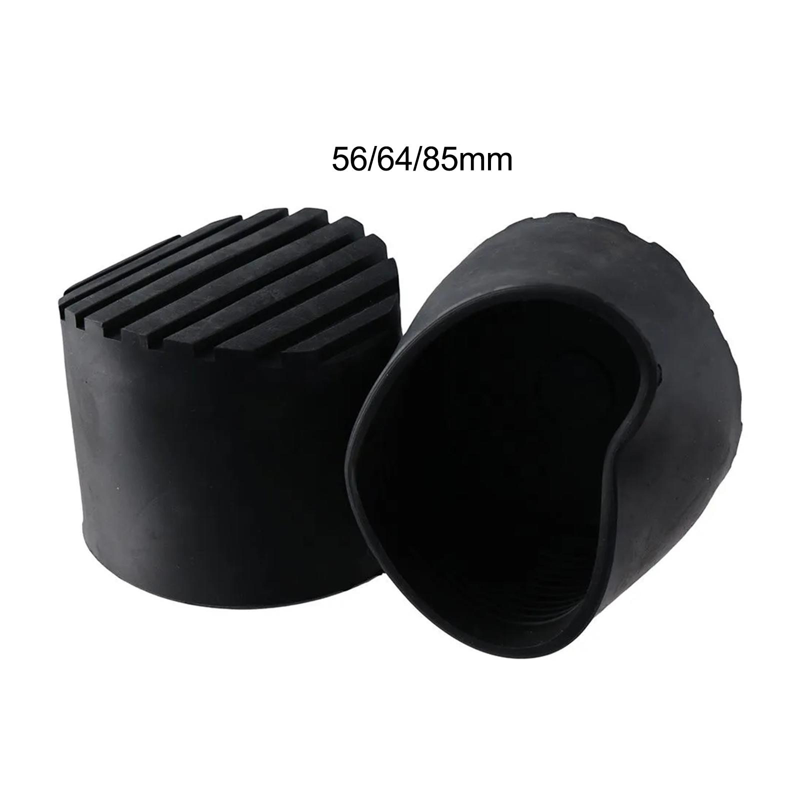 Coussinet de pieds d'échelle télescopique, couverture en caoutchouc, Protection de sol Flexible noire, pièce de rechange