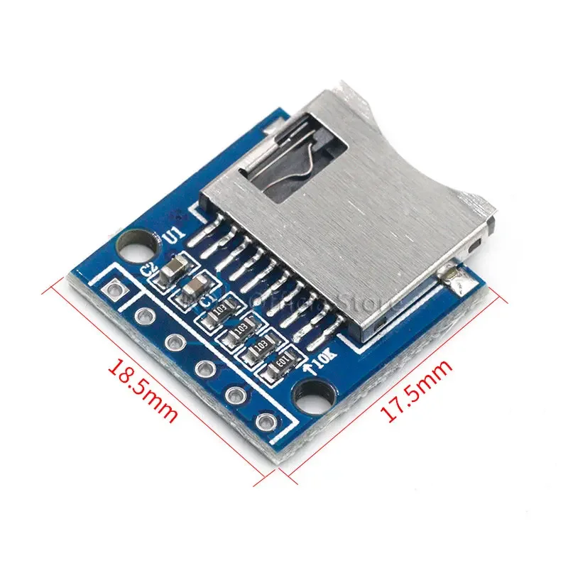 Micro SD Mở Rộng Lưu Trữ Ban Mini Micro SD TF Thẻ Nhớ Shield Module Chân Cho Arduino Cánh Tay AVR