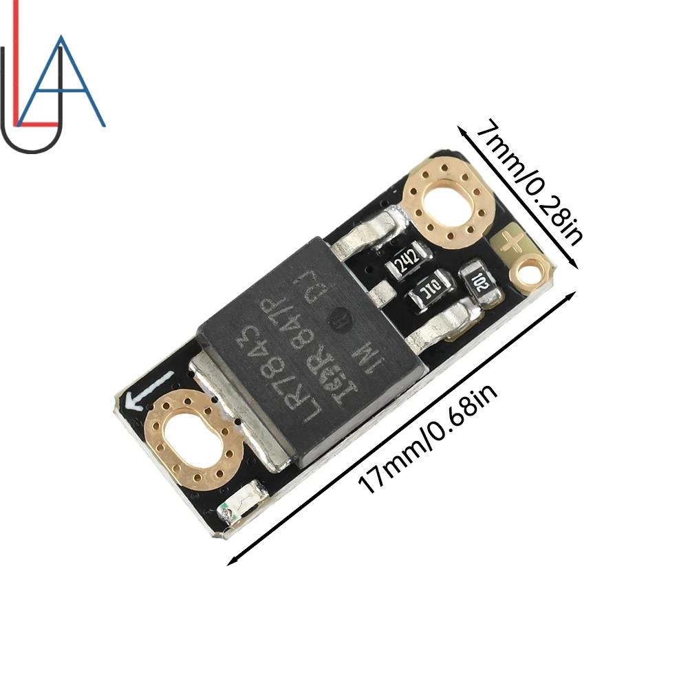LAUBEI 1 ~ 100 Uds tubo de efecto de campo regulación PWM tablero de Control de interruptor electrónico 160A módulo de accionamiento de interruptor de disparo MOS de alta potencia