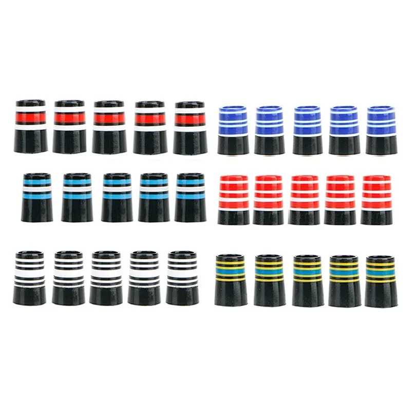 10 Stück Spitzengröße 0,370 Kunststoff-Golfhülsen 9,3 x 20 x 13,8 mm Golfhülsenhülse für Golfeisen Hochwertiges Clubschäfte-Zubehör