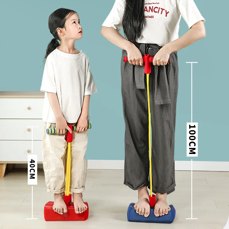เด็กยาวความสูงของเล่นสมดุลโฟม Bouncing Strength การฝึกอบรมของเล่นกบกระโดดกีฬาเด็กในร่มกลางแจ้งกีฬาฟิตเนสอุปกรณ์