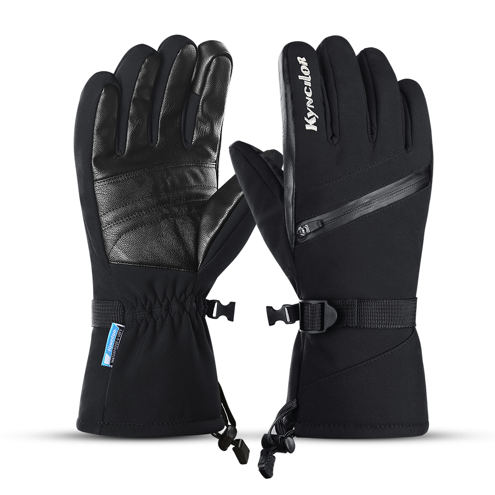 Skifahren Snowboard Handschuhe Winter Handschuhe Ski Handschuhe Wasserdicht Radfahren Männer Frauen Winter Touchscreen Schnee Motorrad Beheizte Handschuhe