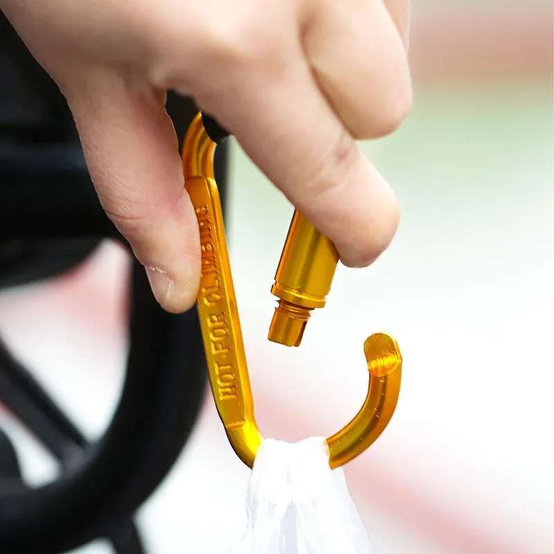 Motorfiets Aluminium Front Mount Stuurhaak Clip voor Veilige Tas Helm Ophangen