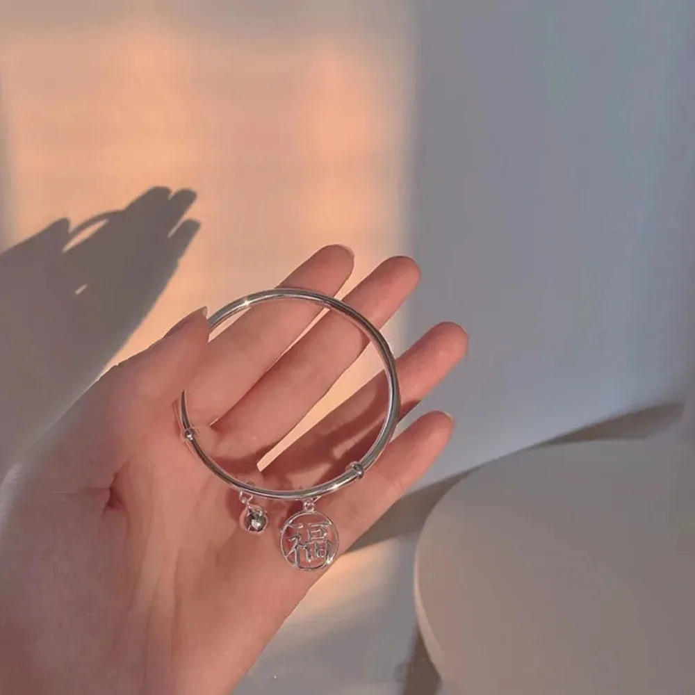 Gelang Rantai Mobius Model Pita Terbuka, Aksesoris Perhiasan Lapis Ganda Serbaguna, Gelang Wanita yang Dapat Disesuaikan