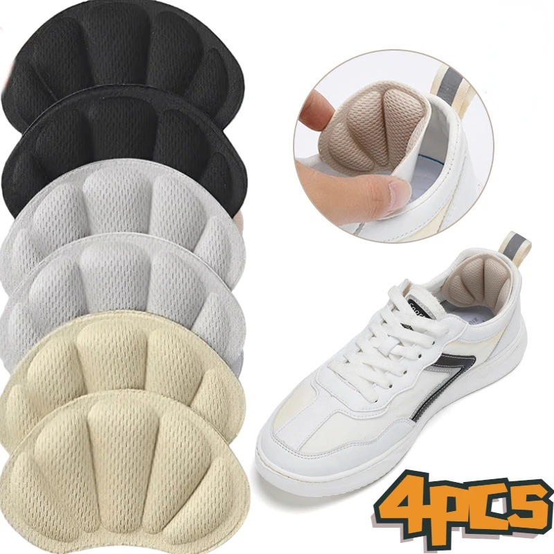 1/2 pares de pegatinas para el talón, plantillas, parche, almohadillas antidolor, cuidado del talón, Protector del talón, zapatillas deportivas, zapatos, pegatina adhesiva trasera
