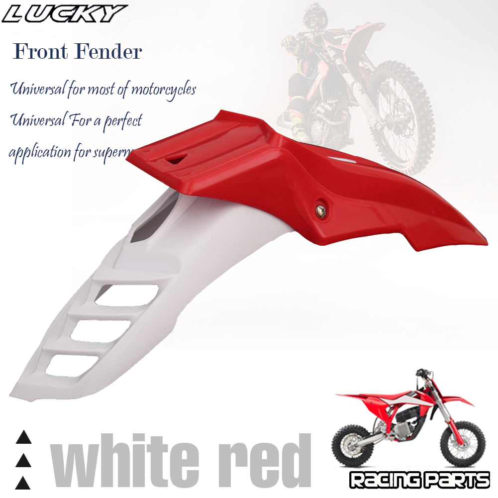Motorcycle Front Fender Mudguard For KX CR XR RM WR Kayo Apollo Bse Xmotos zongshen shineray Dirt Bikes Universal Supermoto