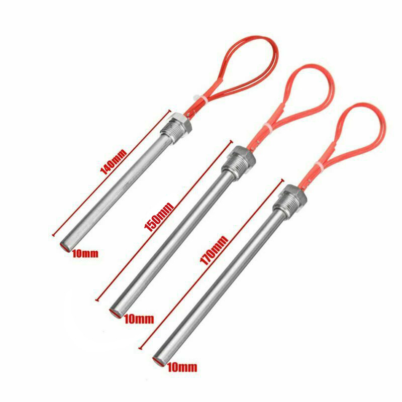 แท่งร้อน220V-300W ตัวจุดไฟท่อความร้อนทำจากไม้สแตนเลสสตีลแท่งร้อนเตาไฟเตาย่างเตาผิงฤดูหนาว