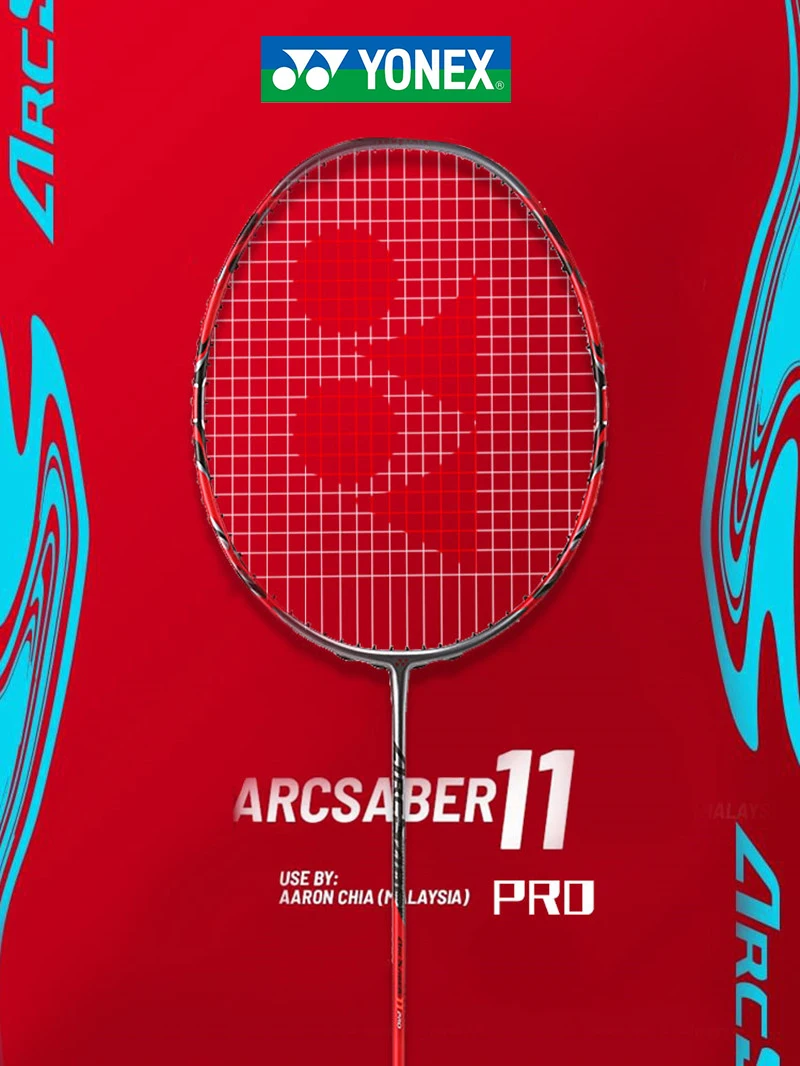 Raqueta de bádminton Yonex Original ARCSABER 11 PRO ARC 7 PRO, juego de raquetas profesionales de fibra de carbono de alta calidad con línea